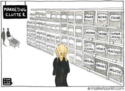 Marketing Clutter by Tom Fishburne